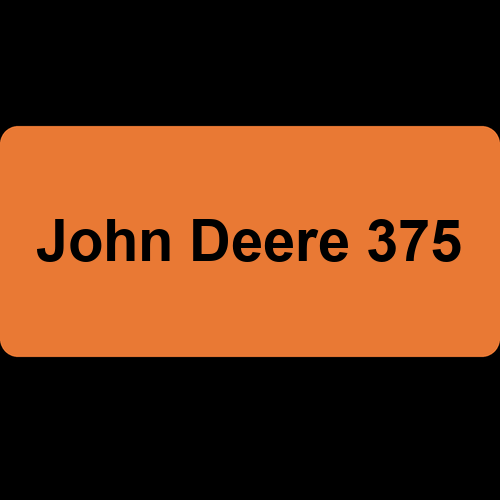John Deere 375